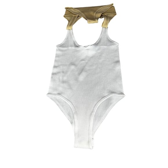 Aura 2 Pack Seamless Ribbed Bodysuits XS/S Nylon Spandex - Picture 2 of 12